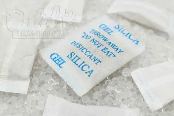Desiccant Pouch Method
