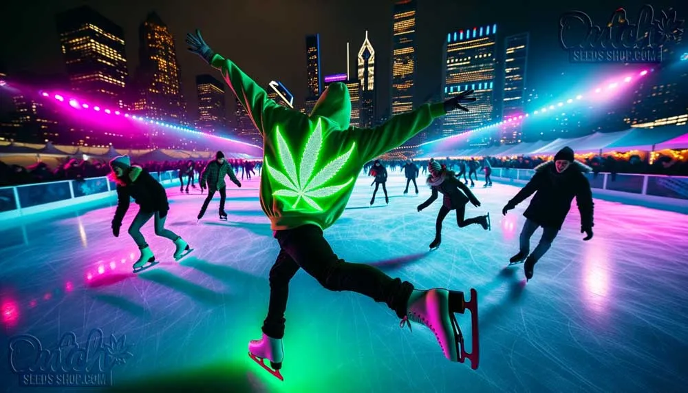 Cross-country Skiing with a Cannabis Twist