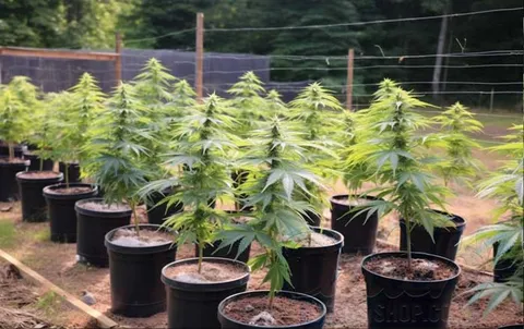 Purple Sprite Outdoor Growing